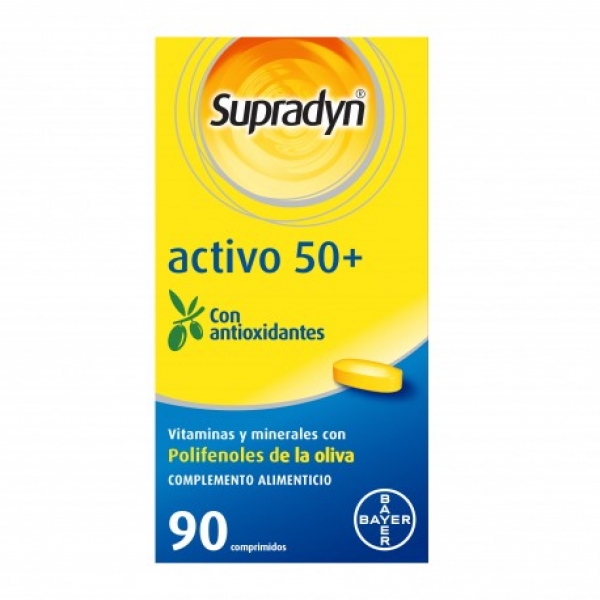 SUPRADYN ACTIVO 50+ ANTIOX 90 COMPRIMIDOS