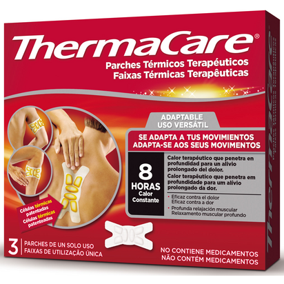 THERMACARE ADAPTABLE 3 PARCHES