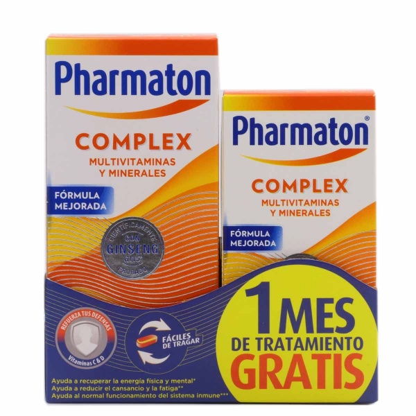 PHARMATON COMPLEX 100 + 30 COMPRIMIDOS