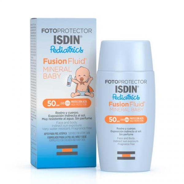 FOTOPROTECTOR ISDIN FUSION FLUID MINERAL BABY