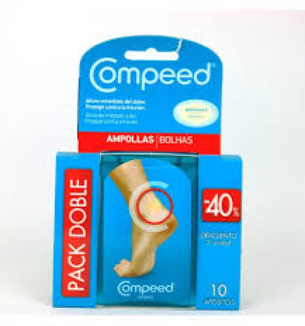 COMPEED AMPOLLAS MED 10 UDS 40% DTO