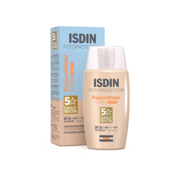 FOTOPROTECTOR ISDIN FUSION WATER COLOR LIGHT SPF50 50ML